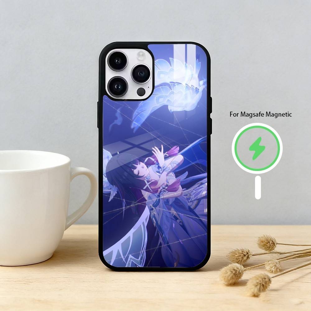 censhin impact columbina Phone Case For iPhone 17,16,15,14,13,12,Plus,Pro,Max For Magnetic Wireless Charge