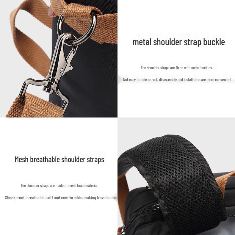 High-End Herren Multifunktions-Laptop-Rucksack - Große Kapazität für Business & Reise