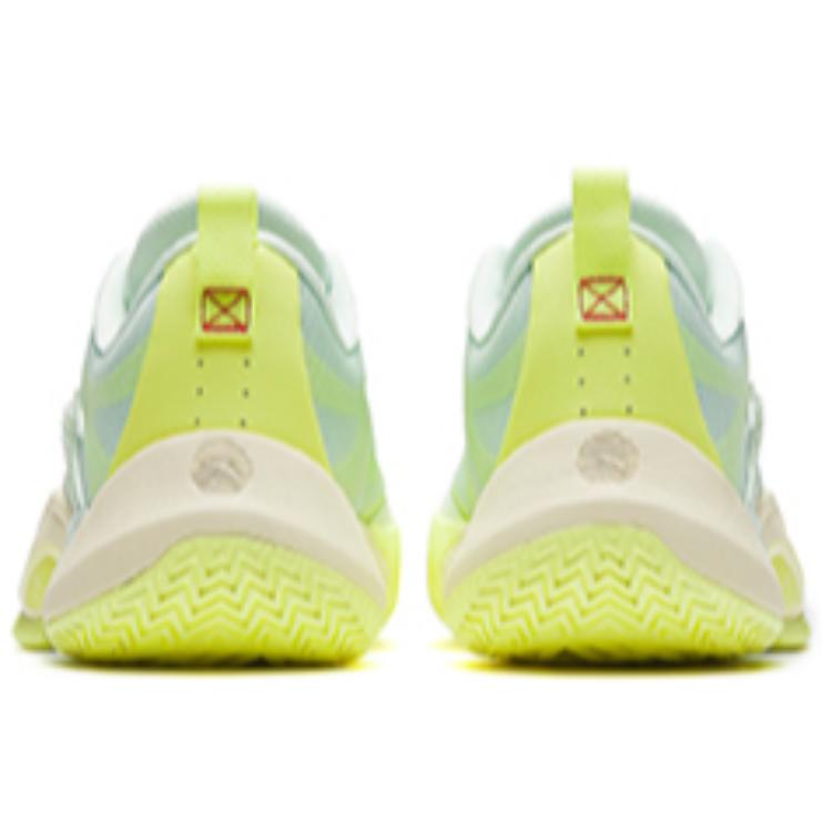 Anta Men Kuangchao 6 Professional Basketball Shoes Light Green Neon Yellow White 912421601Q-6