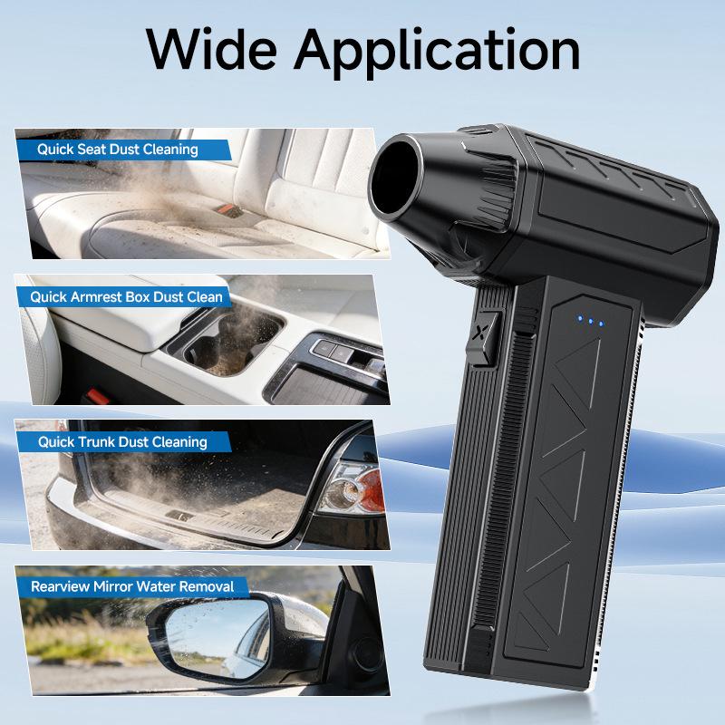 High-Power Handheld Hair Dryer & High-Speed Mini Fan