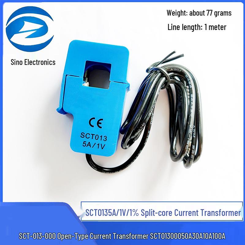 SCT-013-000 Open-Type Current Transformer (10A, 20A, 30A, 50A, 100A)