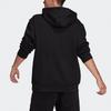 Adidas Originals Adv Logo Hoodie With Trefoil Print Men Hoodie Black GN2325