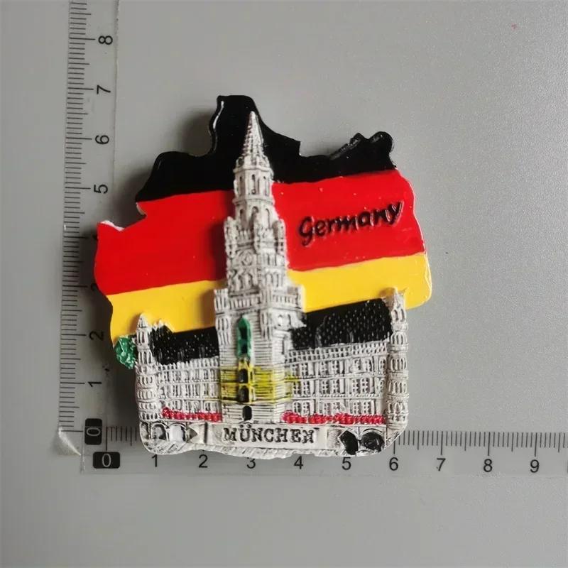 Germany Fridge Magnets Cuckoo Clock Mug Berlin Munich Dresden Frankfurt Freiburg Neuschwanstein Refrigerator Magnets Sticker