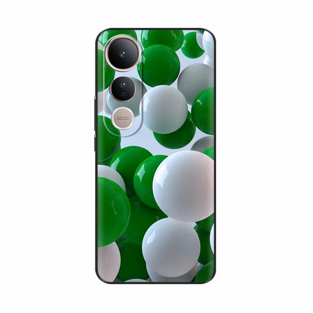 Fundas For Vivo V50 Lite 5G Popular Flowers Cartoon Soft Silicone Phone Back Cover For Vivo V50 V50 Lite 5G 4G Shell Casing Capa