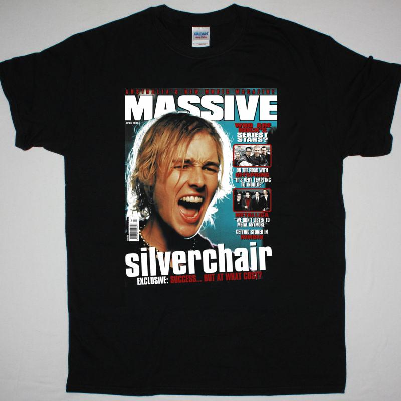 

Poster SILVERCHAIR Band Black Shirt Unisex Concert S-5XL SG841 Unisex T-Shirt L