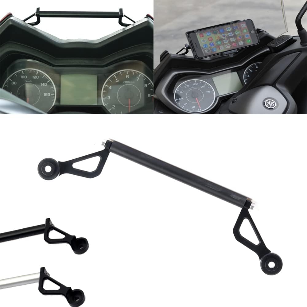 Universal Motorcycle Expansion Crossbar Phone Holder Stand Phone GPS Navigaton Plate Bracket for Yamaha X-MAX Xmax 300 250 125 XMAX300 XMAX250
