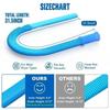Dryer Vent Cleaner Hose Universal Fit Flexible Vacuum Attachment for Cloth Dryer Lint Removal Home Deep Cleaning