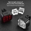 Cycling Bicycle Front Rear Light Set Bike USB Charge Headlight Light MTB Waterproof Taillight LED Lantern Bike Parts