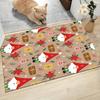 1Pc Christmas Gnome Celebration Carpet Rug Soft Washable Antislip Home Living Room Sofa Mats Personalized Christmas Rug