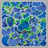 50 Cute Blueberry Cartoon Stickers for Water Cups & Planners