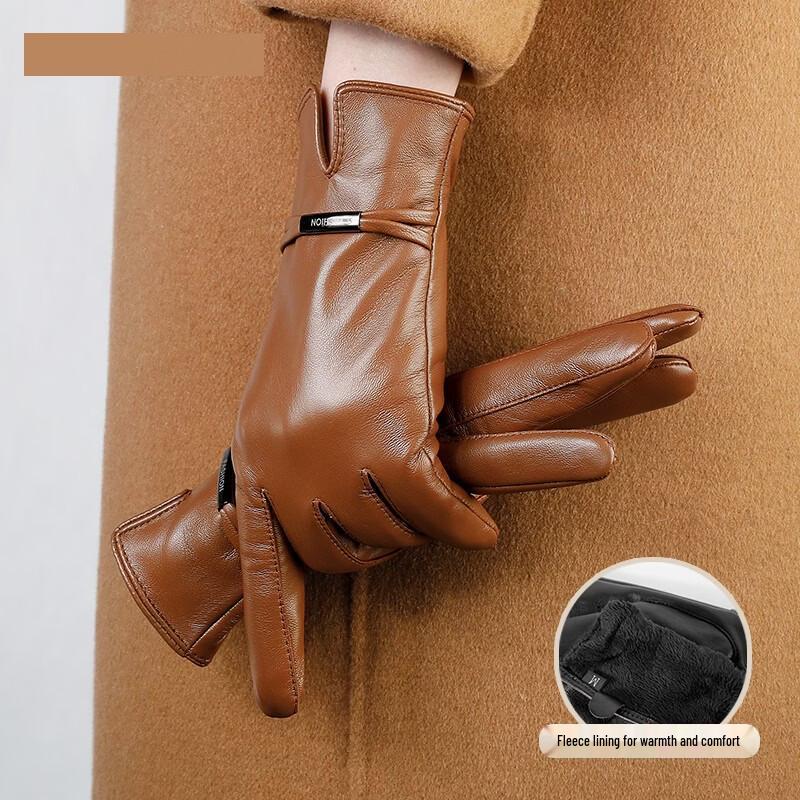 Женские термокожаные перчатки для велоспорта UOSU