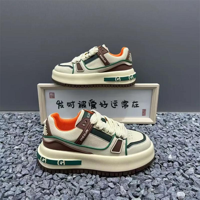 Men s shoes autumn and winter new casual sports shoes platform heightening shoes 39