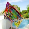 Popular American Animation F-Futurama Game Bath Towel Microfiber Soft Water Absorbing Breathable For Girl Kids Decorative