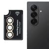 For Samsung Galaxy Z Fold7 5G Camera Lens Protector Set Electroplating Metal+Tempered Glass Individual Lens Film