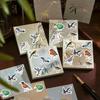 500Pcs/Roll Bird Roll Stickers Phone Scrapbook Envelope Gift Water Cup Guitar Skateboard Notebook Waterproof Decorative
