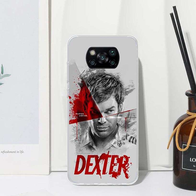 TV Show Dexter Morgan Phone Case For Xiaomi Poco X7 X6 X5 M7 M8 Pro F7 Ultra Redmi 15C 15 13C 13 12C 12 10 10C 10A Art Fundas Po