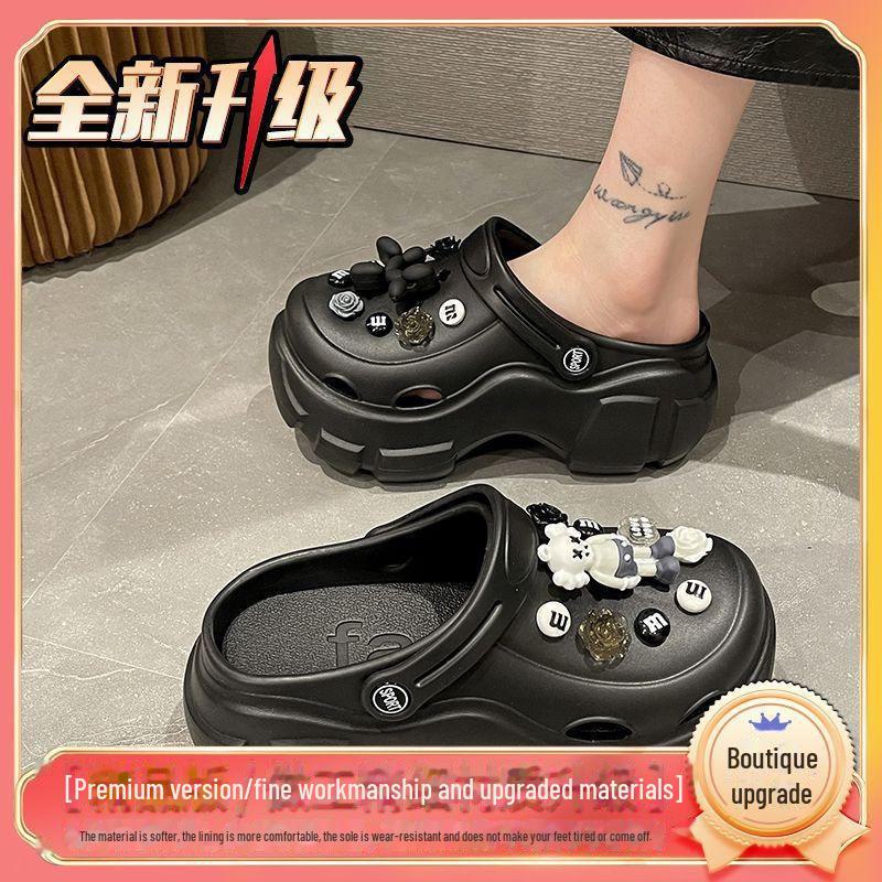 Cross-Border Cute Hat Coal Briquette & Shoe Accessories Set - Matching Shoe Buckle & Flower Set
