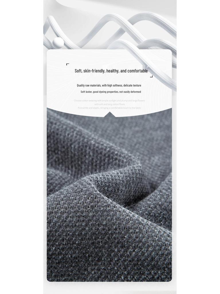 Men's Winter Knitwear Sweater: Thickened, Faux Two-Piece Design, Velvet-Lined, Long Sleeve with Shirt Collar.