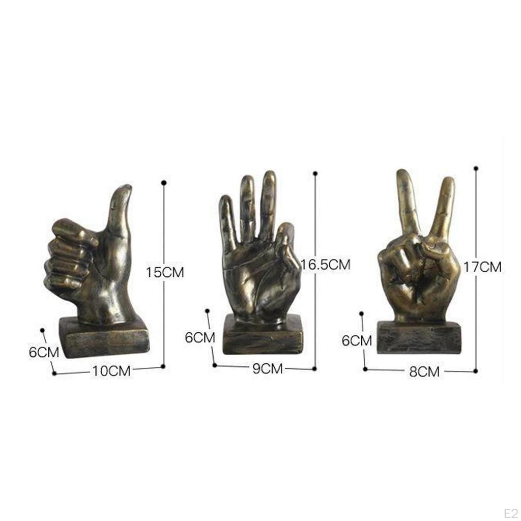Gestenstatuen Moderne Dekorative Ornamente für Zimmer, Schlafzimmer, Büro Schreibtisch, Geschenk