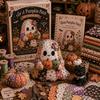 Kit Creativo de Decoración para el Hogar de Halloween Parche de Fantasma, Set de Costura DIY de Muñeca Linda con Kit de Adornos Únicos Pre-cortados, Manualidad para Fiesta de Otoño