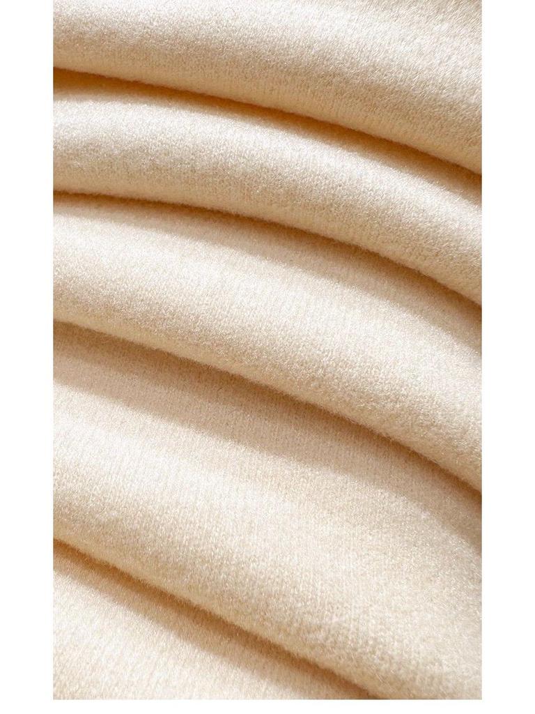 2026 Women's Double-Sided Slim-Fit Half-High Collar Base Layer Top, Thickened, Short-Sleeved, High-End Feel.