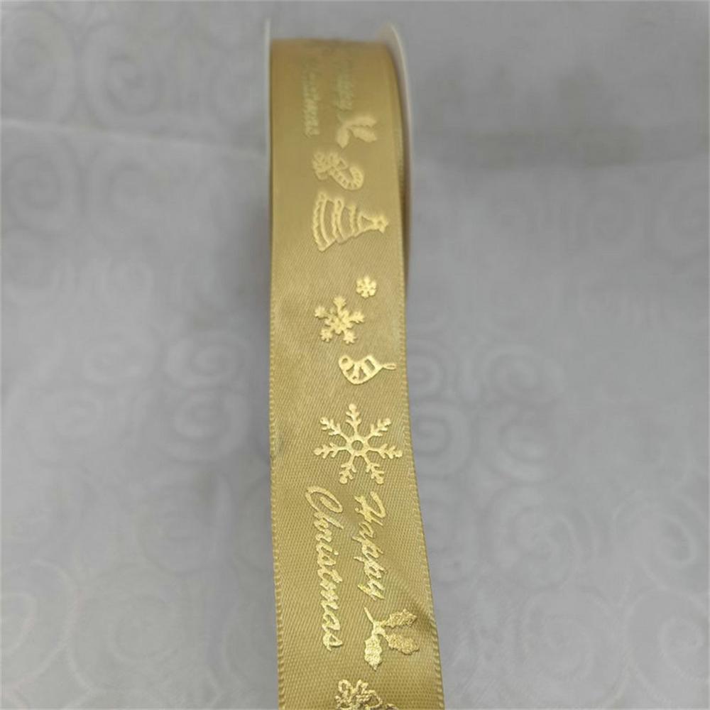 Christmas Ribbon Densely Woven Bright Colors Light Luxury High Demand For Christmas Crafts Christmas Ribbon Packing Ribbon