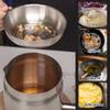 1,5L/2L Edelstahl-Wasserkocher mit Edelstahlsieb Multifunktionstopf Ölfilter Frittierkorb Ölaufbewahrungsbehälter Topf Geschenke