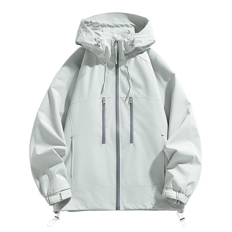 Tynn jakke, Baseballjakke, Ungdomsjakke, Vindtett jakke, Hettegenser for menn