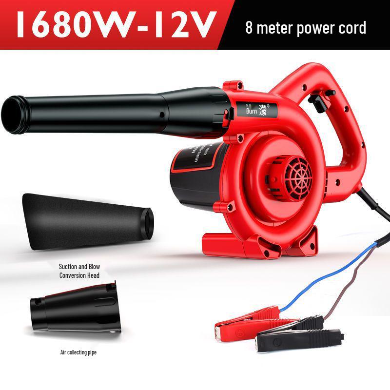 High-Power 24V Excavator Dust Collector & Filter Blower - 12V/220V Vacuum Cleaner