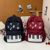Schoolbag Female Polka Dot College Student High School Student Campus Backpack Large Capacity Junior High School Student Elementary School Student