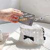 1Pc Lace Bow Storage Bag Travel Makeup Bag Professional Makeup Artist Use Storage Bag Home Storage Multi-Color