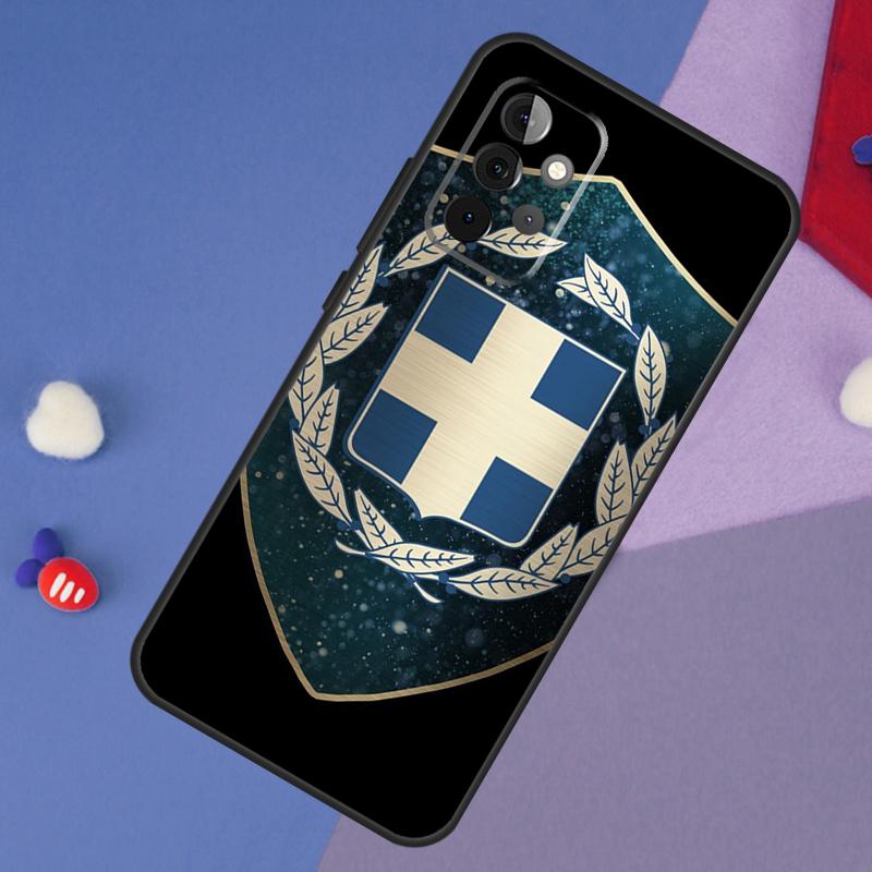 Greece Greek National Flag Case For Samsung Galaxy A13 A16 A26 A36 A56 A06 A55 A35 A15 A54 A34 A14 A53 A12 A22 A32 A52