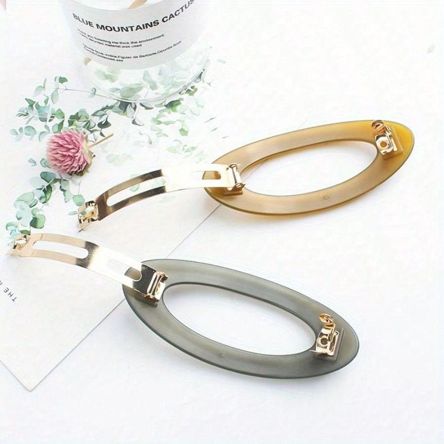 Big Spring Hair Claw Clips Women Metal Jelly Ponytail Holder Hairpin Barrettes Fashion Girls Hair Accessories Hairgrip