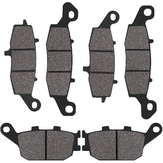 

Front and Rear Brake Pads for Suzuki 650 DL650 VStrom 2004-2020 DL1000 1000 V-Strom 2002-2010 SV650 SV 650 2003-2015 GSR750 2011-2015