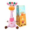 Dancing Giraffe Musical Plush Toy, Recording & Repeating, for 6–12M Babies – Compatible with Valentines Day Gifts