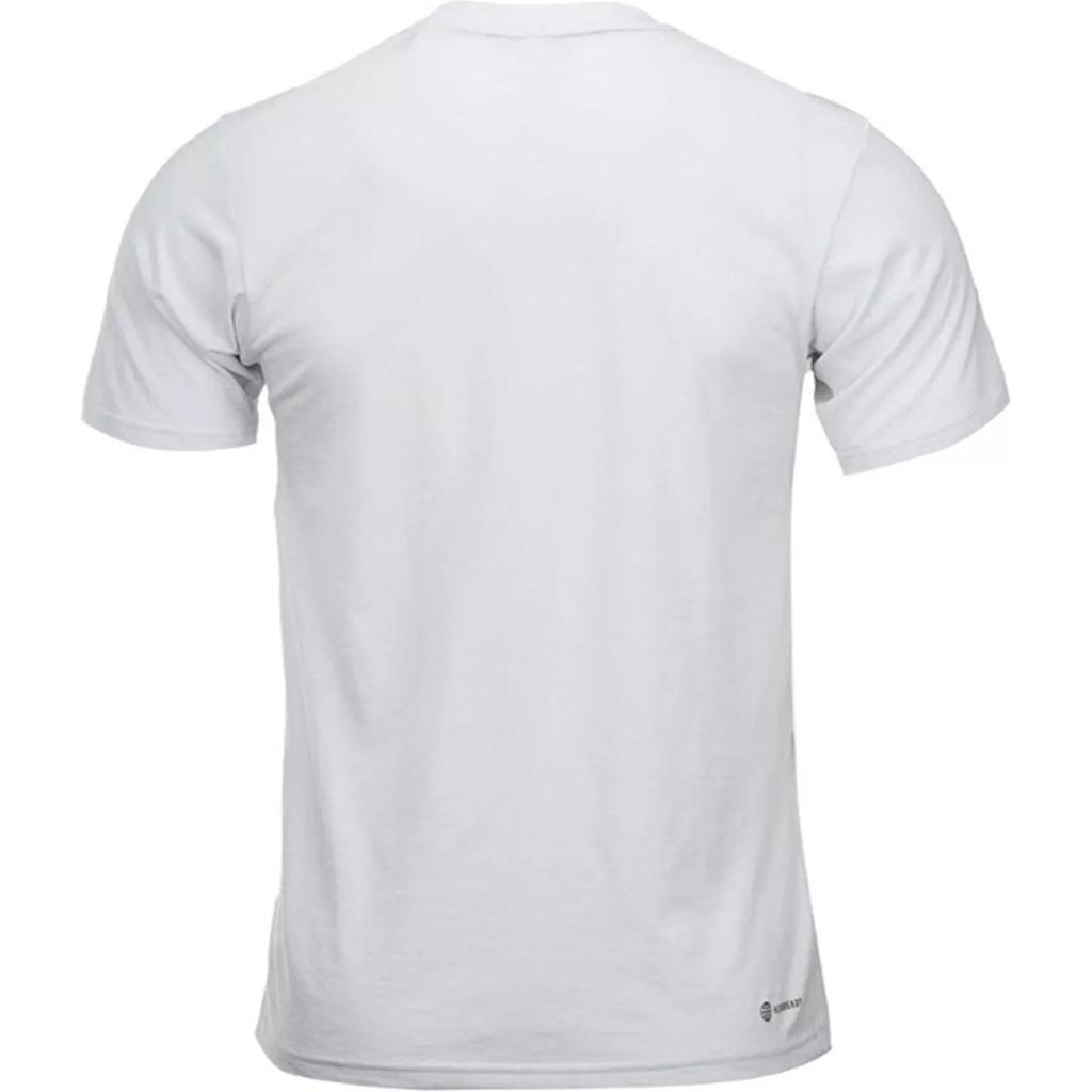 adidas Train Essentials Feelready Tee White/Black Men Streetwear IC7440