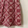 [USED] SCULPTOR Red Floral Bandana Print Short Sleeve Dress, Size Small