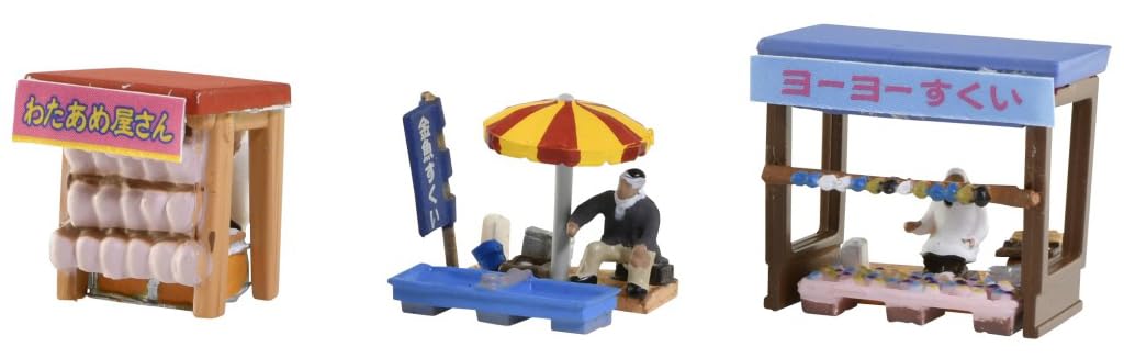 TOMYTEC Scenery Collection Scenery Accessories Street Stall A3 Diorama Supplies 335054 002-3
