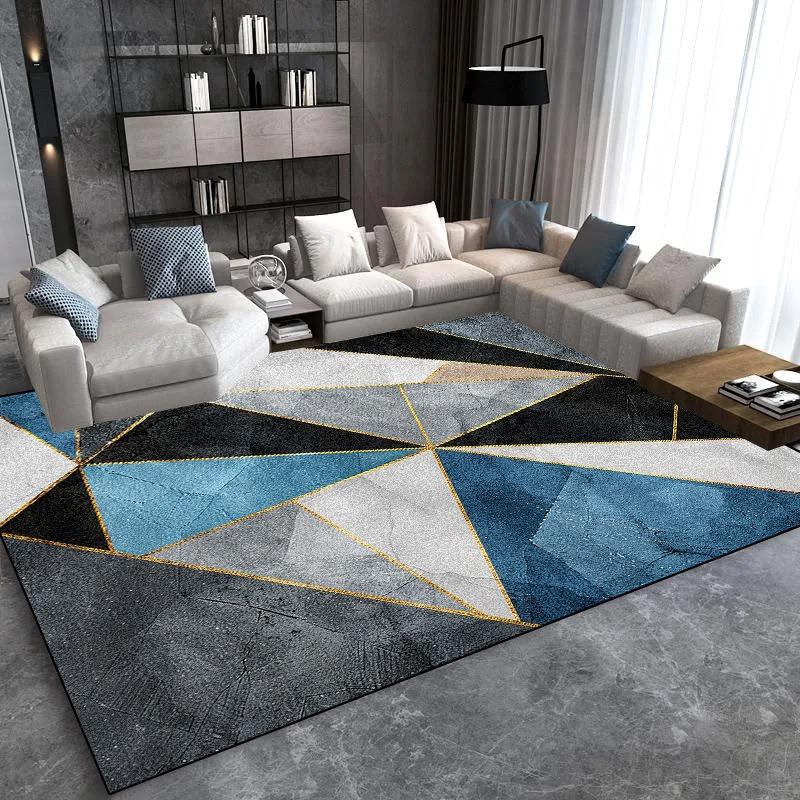 Modern Light Luxury Large Carpet Rug for Home Living Room Bedroom Sofa Doormat Decor Kid Play Area Rug Carpet Non-slip Floor Mat