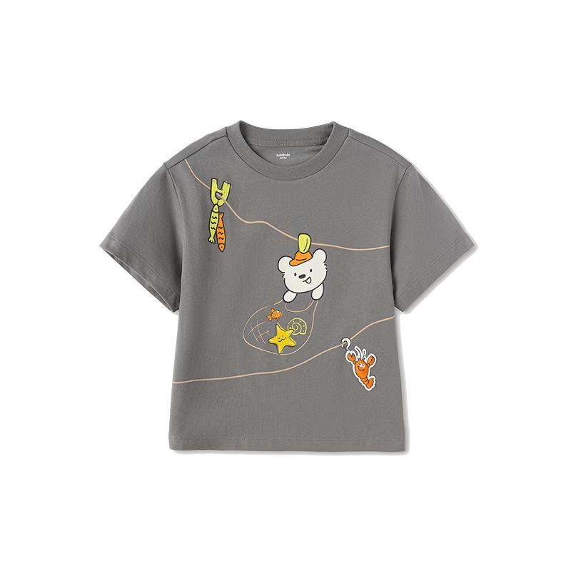Balabala Kids' Graphic Short Sleeve T-Shirt