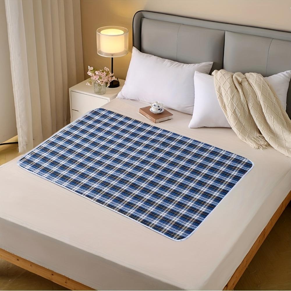 One Reusable Mattress Protector, Waterproof Diaper Pad, Anti-diaper Pad, Washable Incontinence Pad, Unisex Mattress Protector.