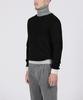 PANICALE Black Contrast Turtleneck Knit