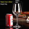 ZISIZ Handmade Red Wine Glass