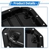 X Autohaux 1 Pc No.3510620032 Engine Oil Pan for Toyota RAV4 2015 Steel Black