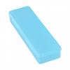 18.8*7*3cm Nails Storage Box Green Pink Plastic Case White