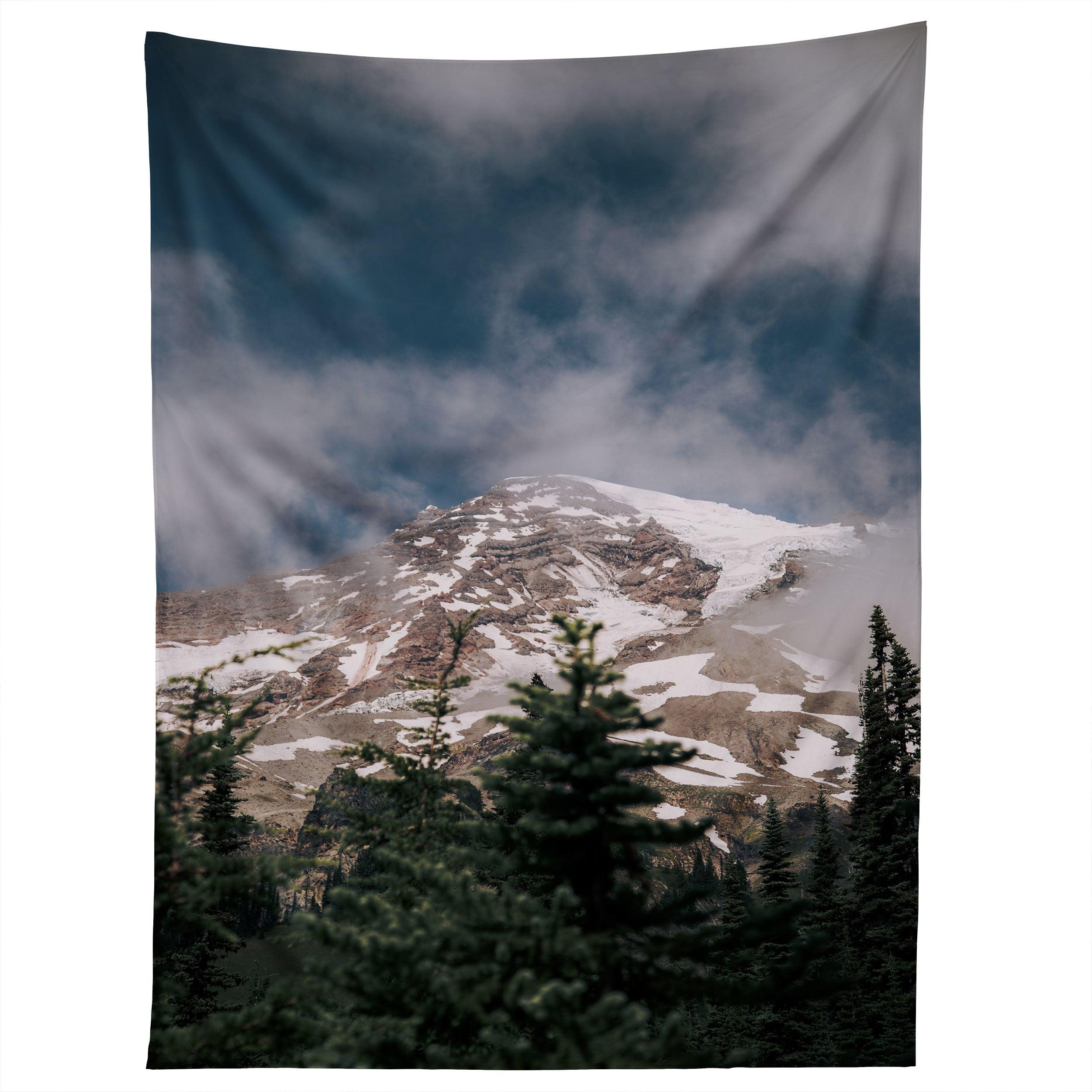CLOUDY RAINIER tapestry 75x100