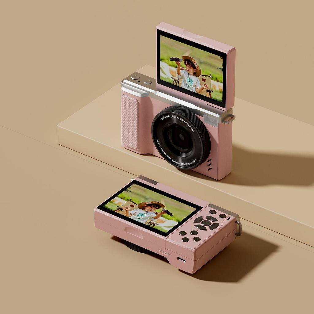 2026 Flip Screen Retro HD Digital Camera for Students and Travel Photography