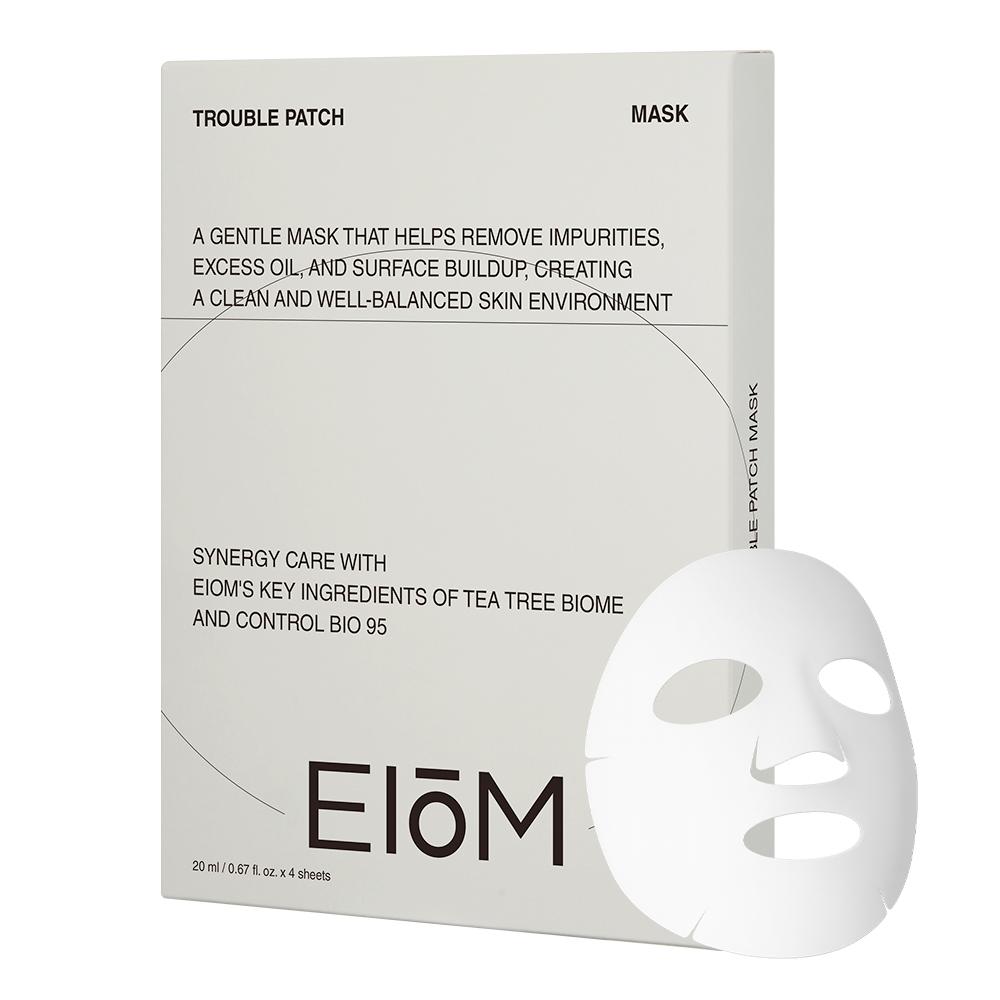eiom Trouble Patch Mask Sheet 3ea  Full Face Pimple Patch & Hydrocolloid Face Mask for Acne-Prone Skin eiom mask 3ea