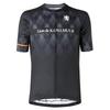 Lion De Capelmuur Short Sleeve Print Series UV Protection Short Sleeve Print Argyle Size S Jersey, Unisex, Black,