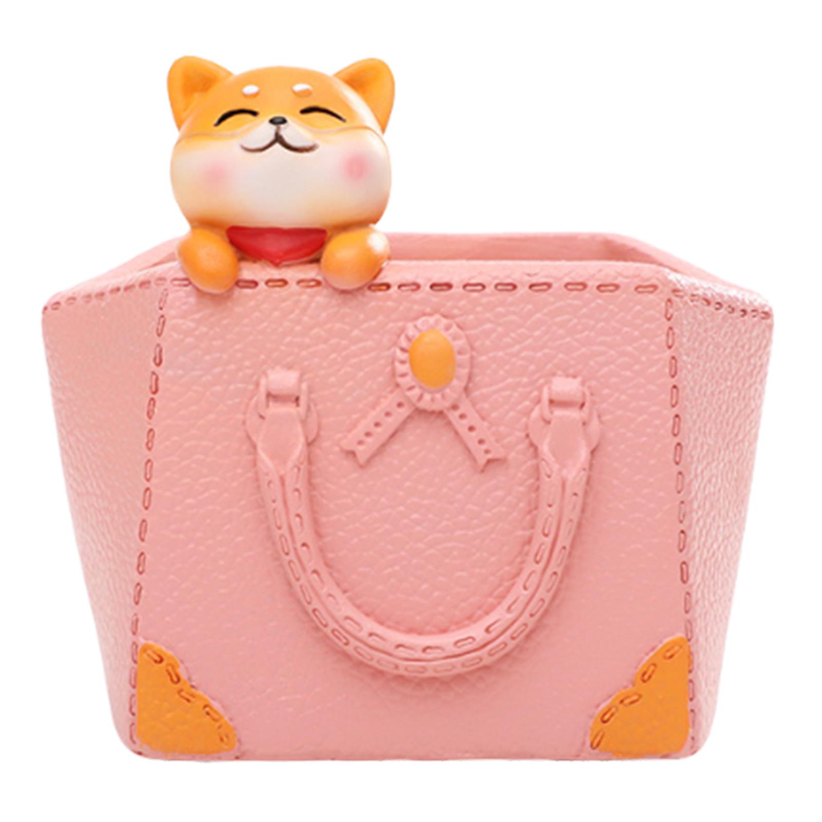 Pothos Planter Resin Plant Pot Green Container Sculpture with Drainage Hole